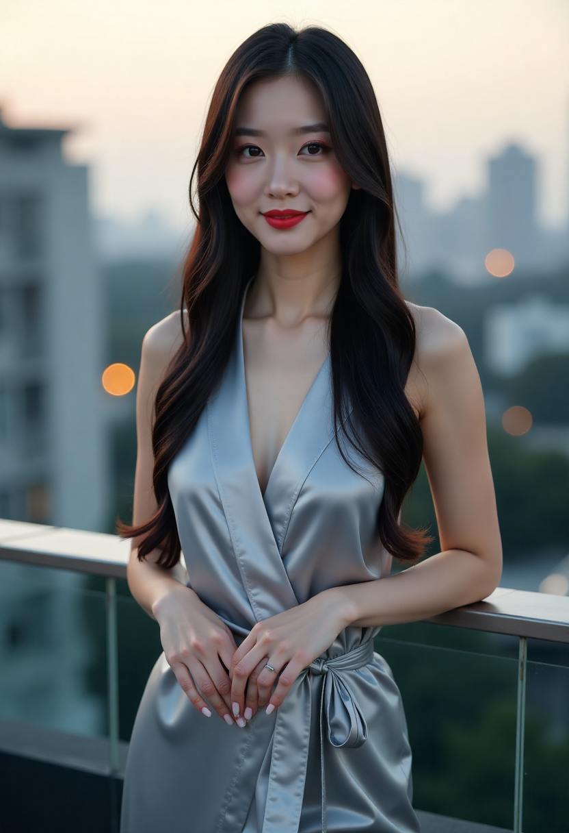 清晨渔港与小船